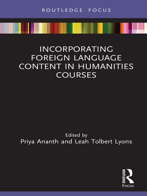 cover image of Incorporating Foreign Language Content in Humanities Courses